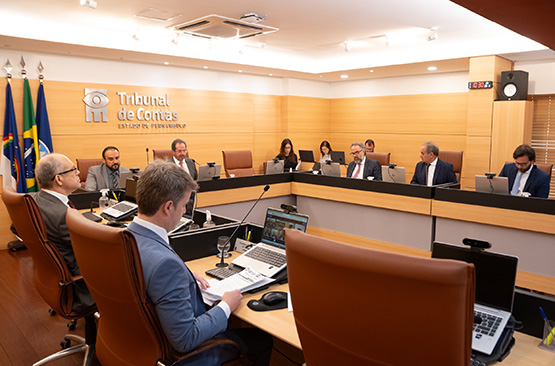 Pleno do TCE-PE. Foto: Alysson Maria